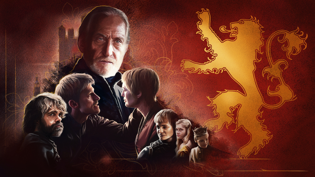 House Lannister collage